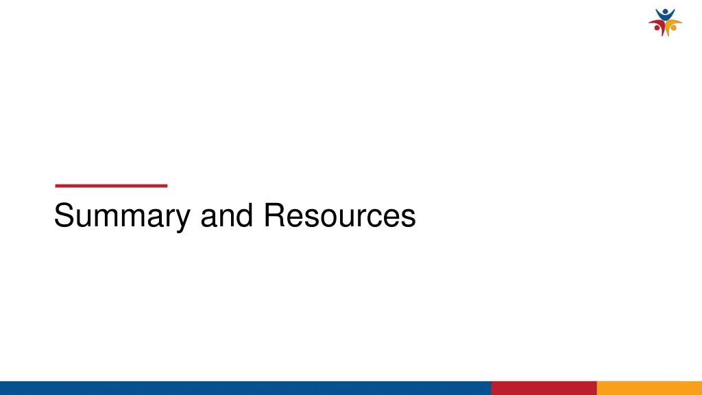 summary and resources