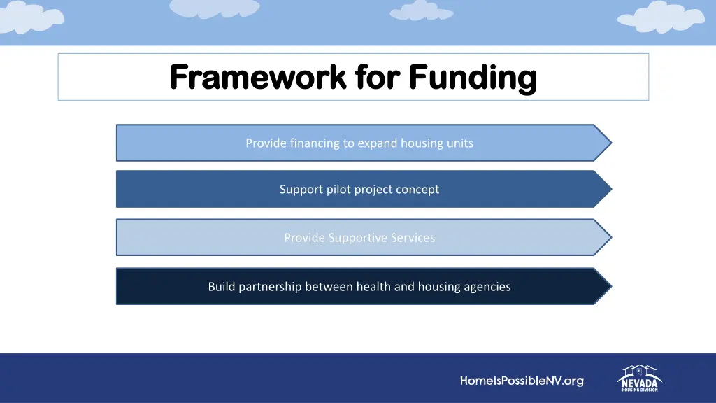 framework framework for funding