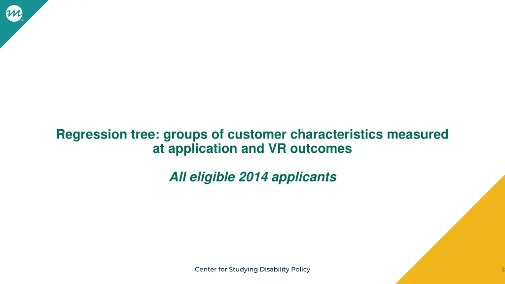 regression tree groups of customer
