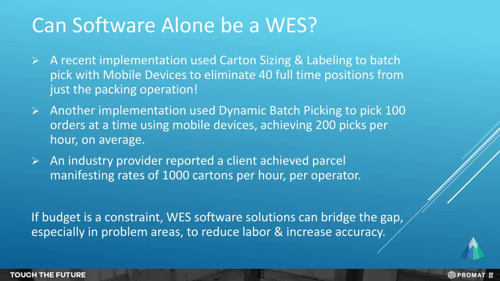 can software alone be a wes