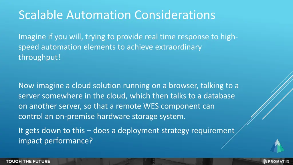 scalable automation considerations