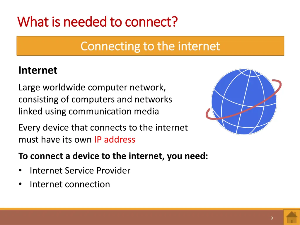 what is needed to connect what is needed 4