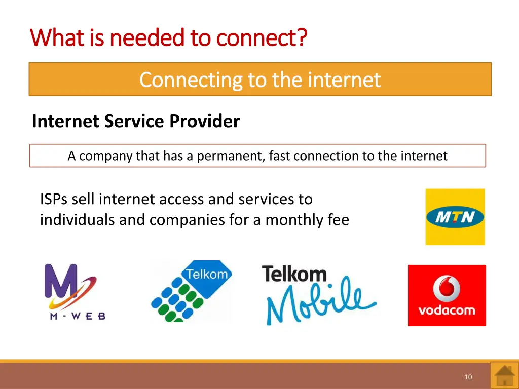 what is needed to connect what is needed 5