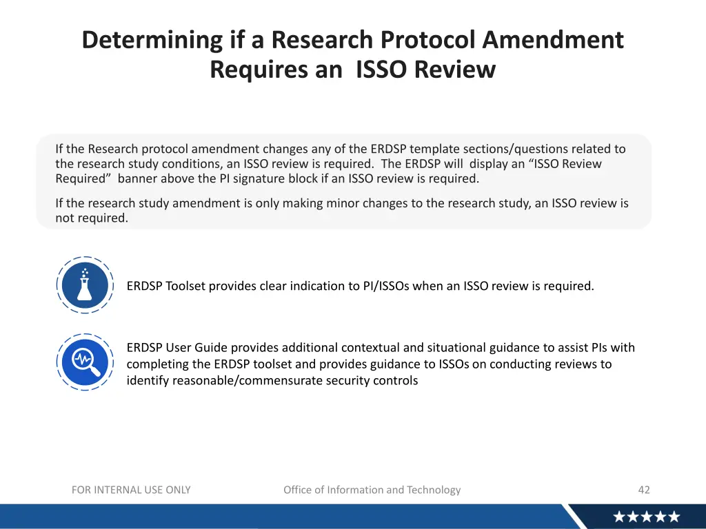 determining if a research protocol amendment