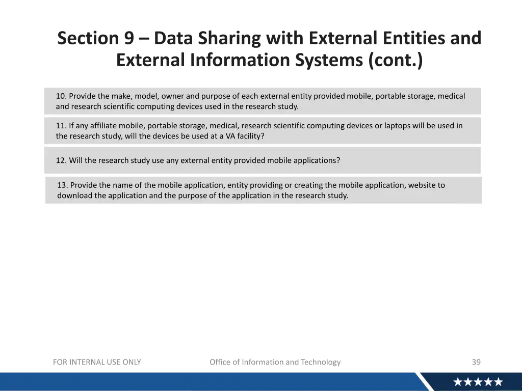 section 9 data sharing with external entities 2