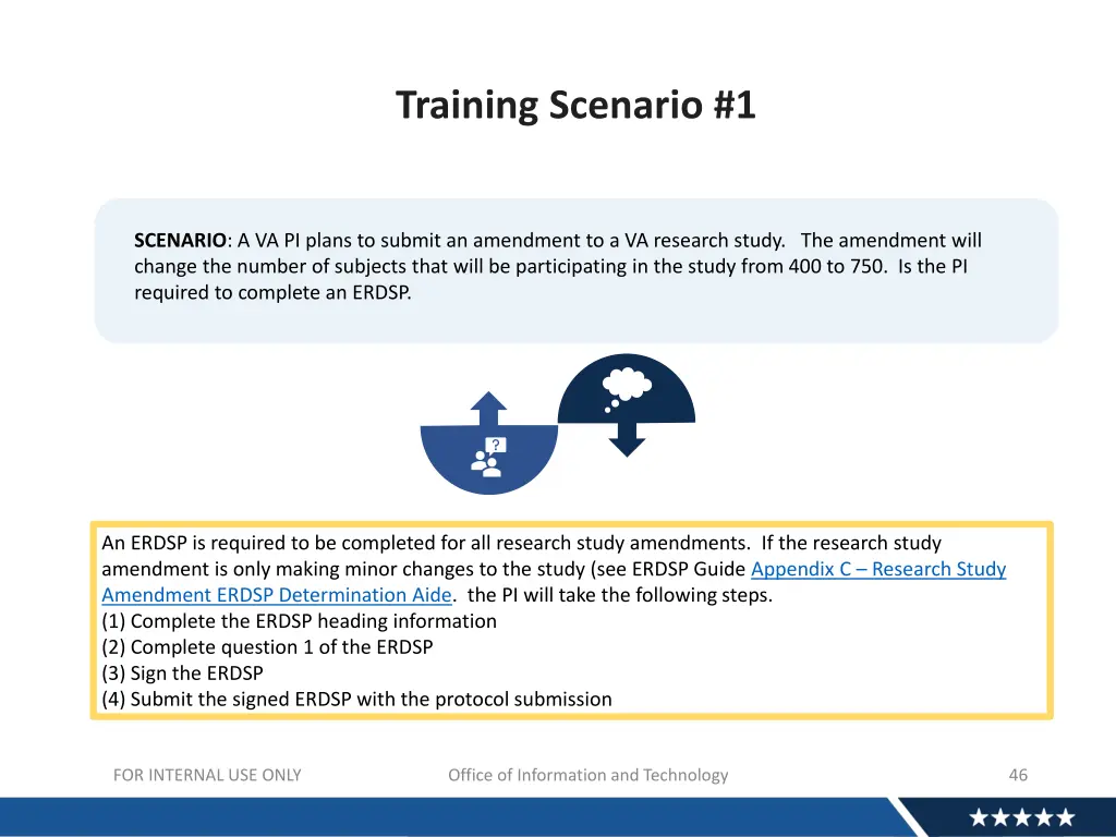 training scenario 1 9