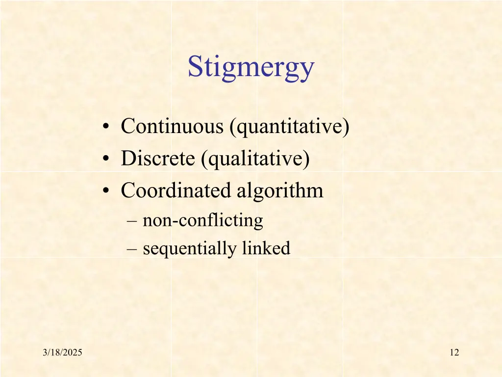 stigmergy