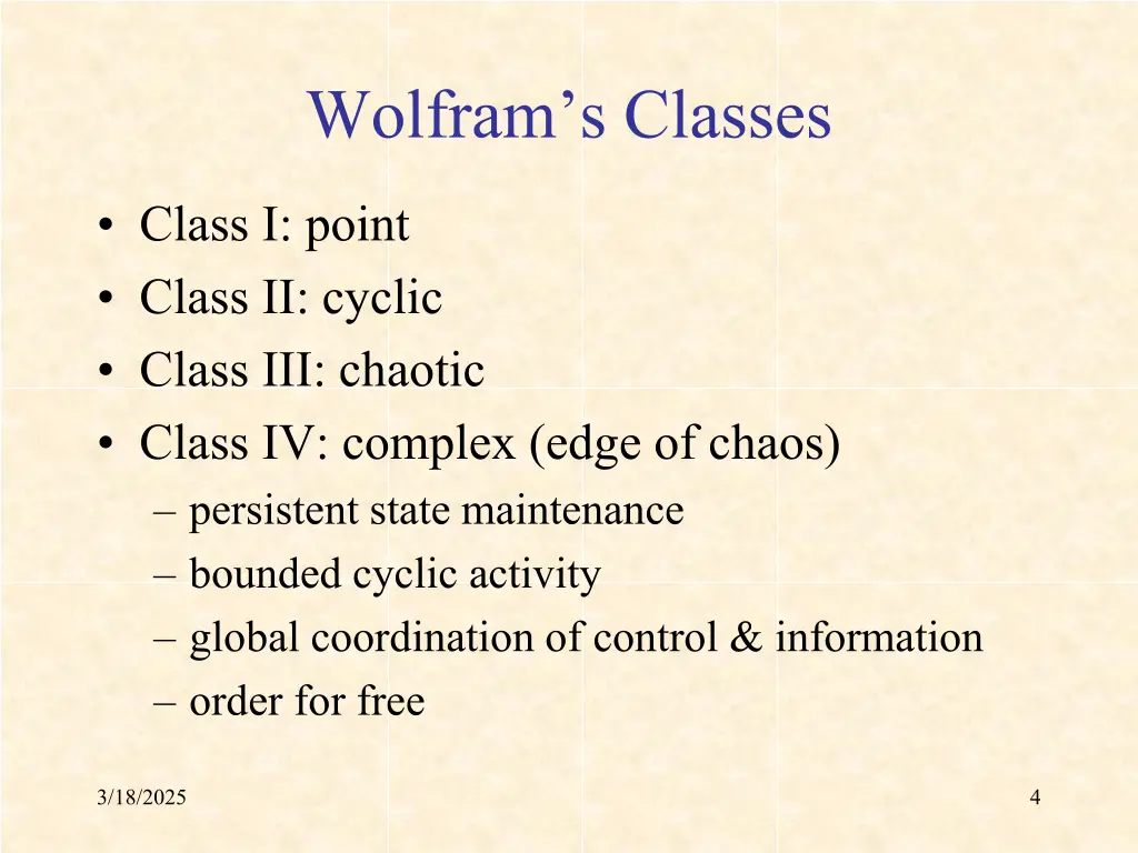 wolfram s classes