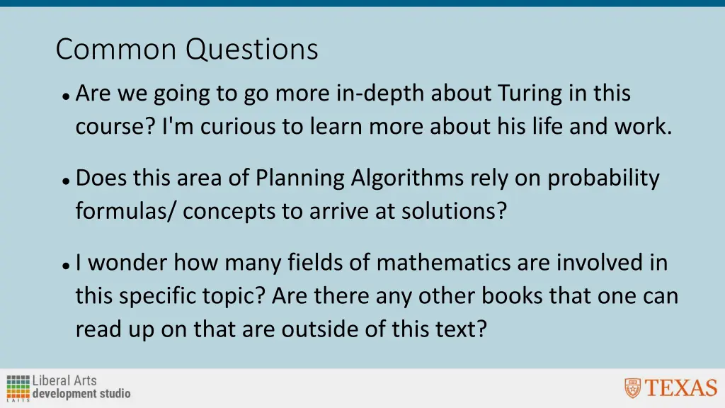 common questions