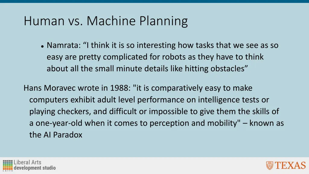 human vs machine planning 1
