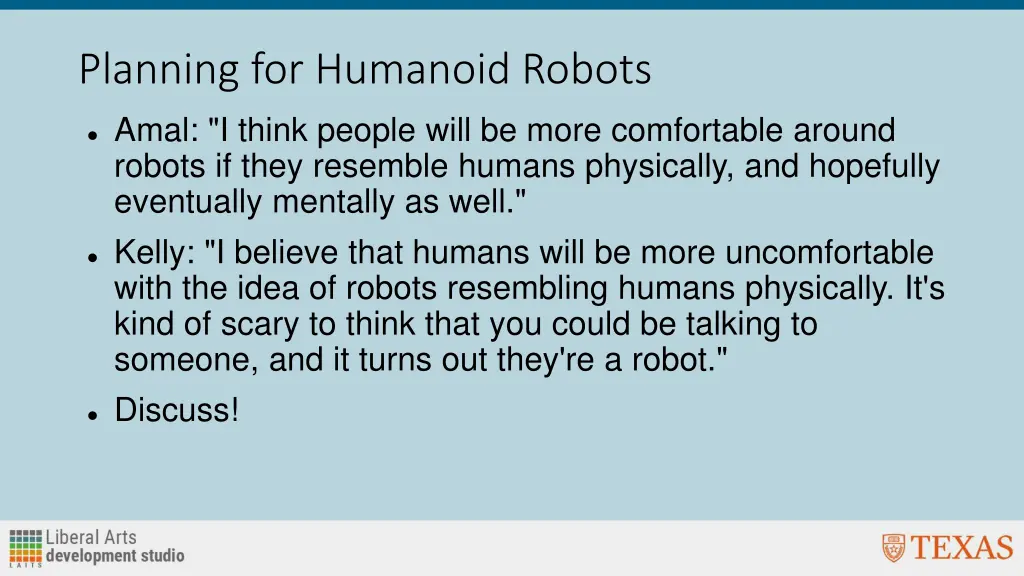 planning for humanoid robots 1