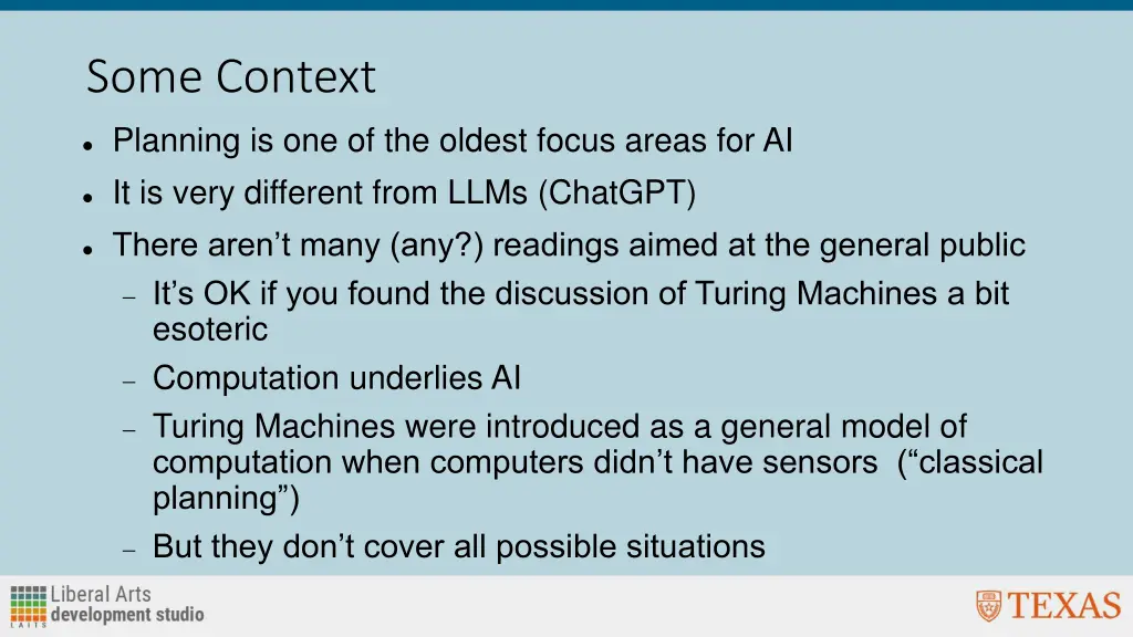 some context