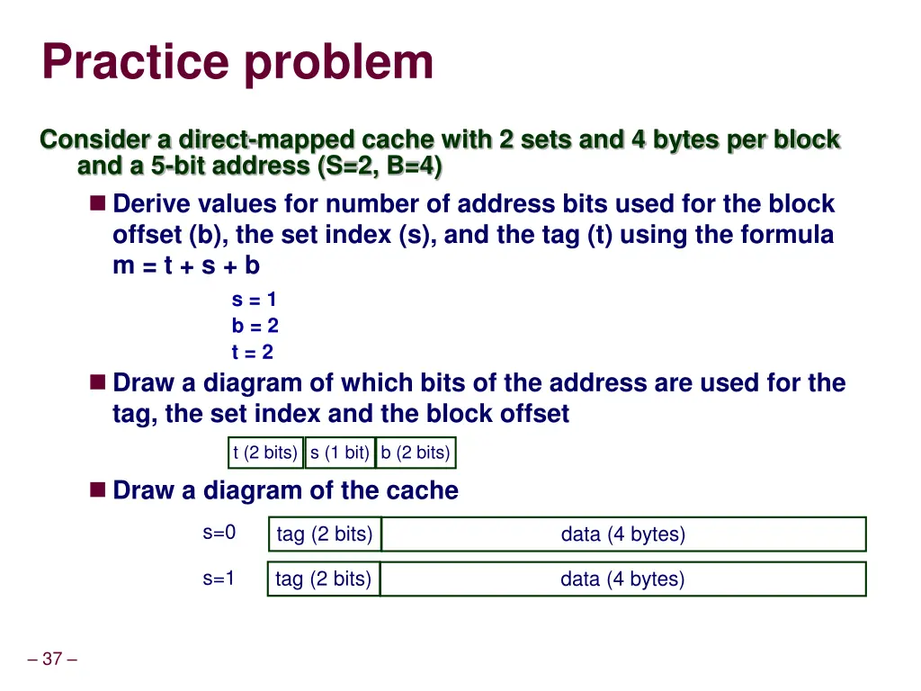 practice problem