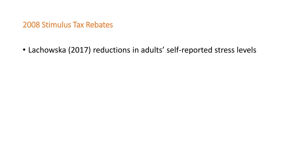 2008 stimulus tax rebates 2008 stimulus