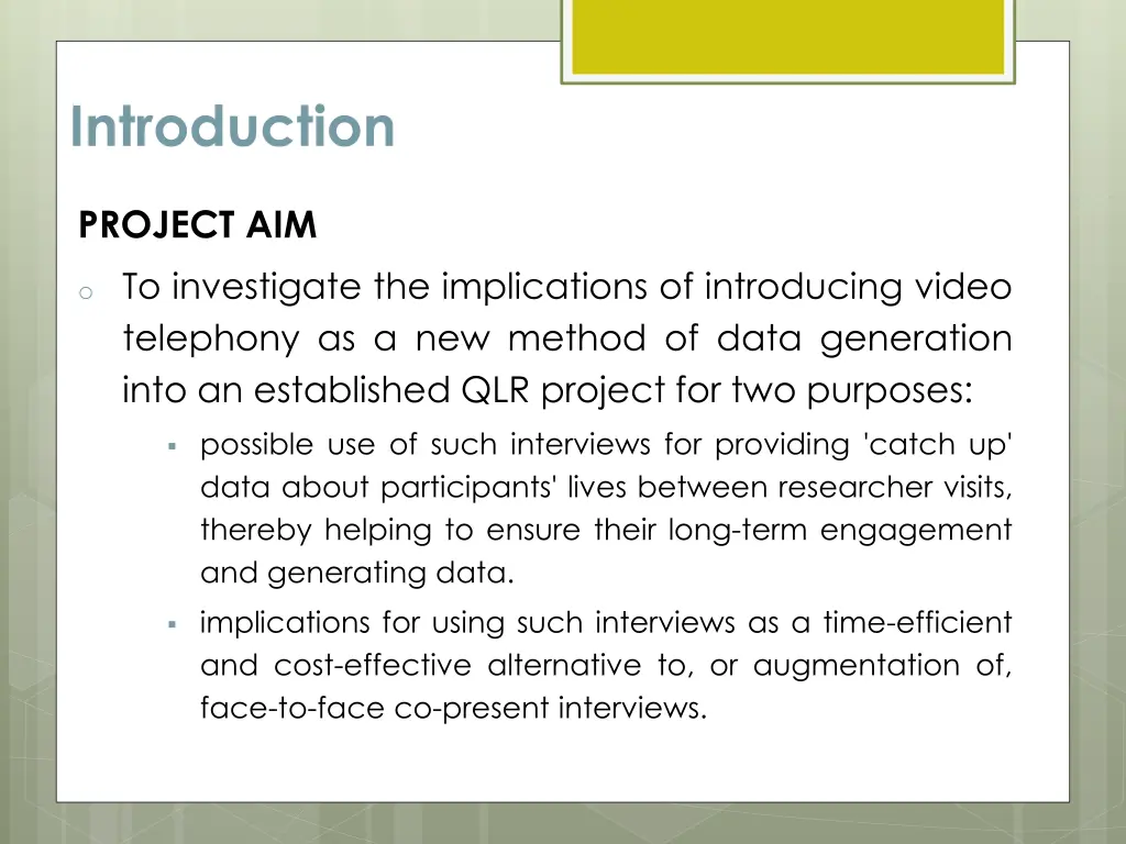 introduction