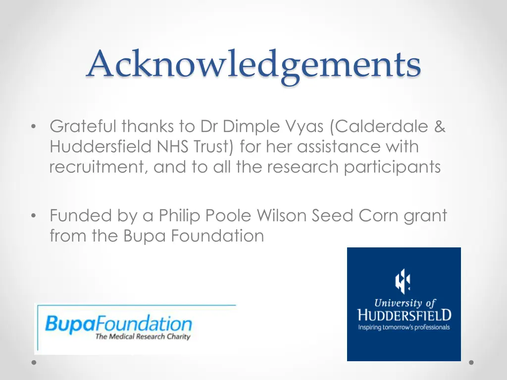 acknowledgements