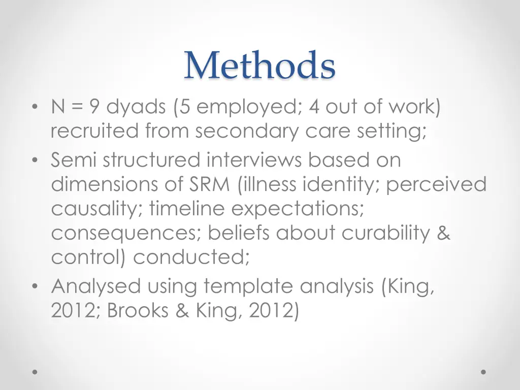 methods