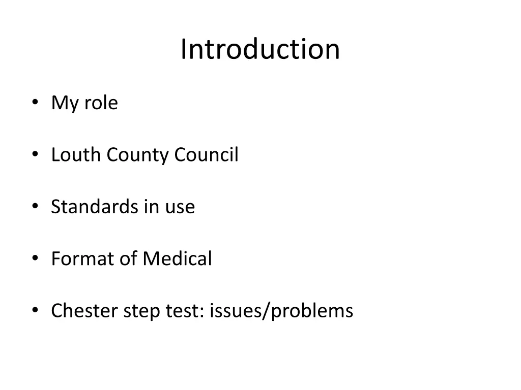 introduction