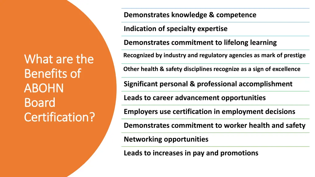demonstrates knowledge competence