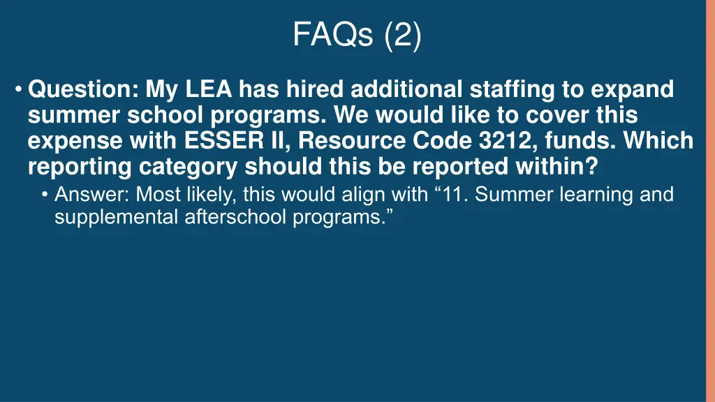 faqs 2