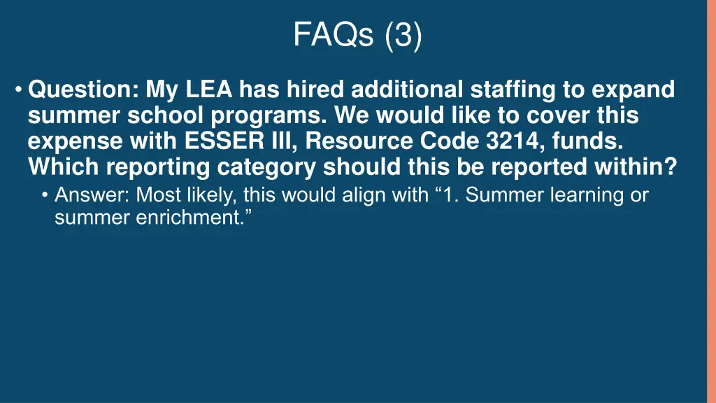 faqs 3