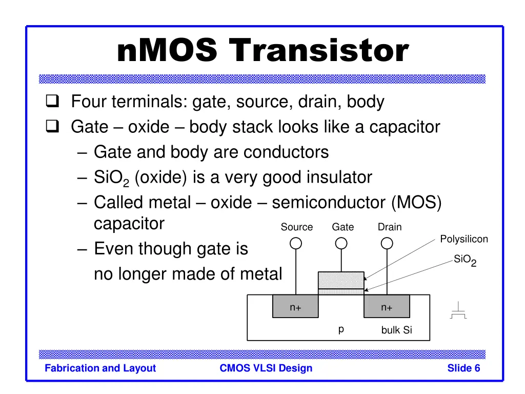 nmos transistor