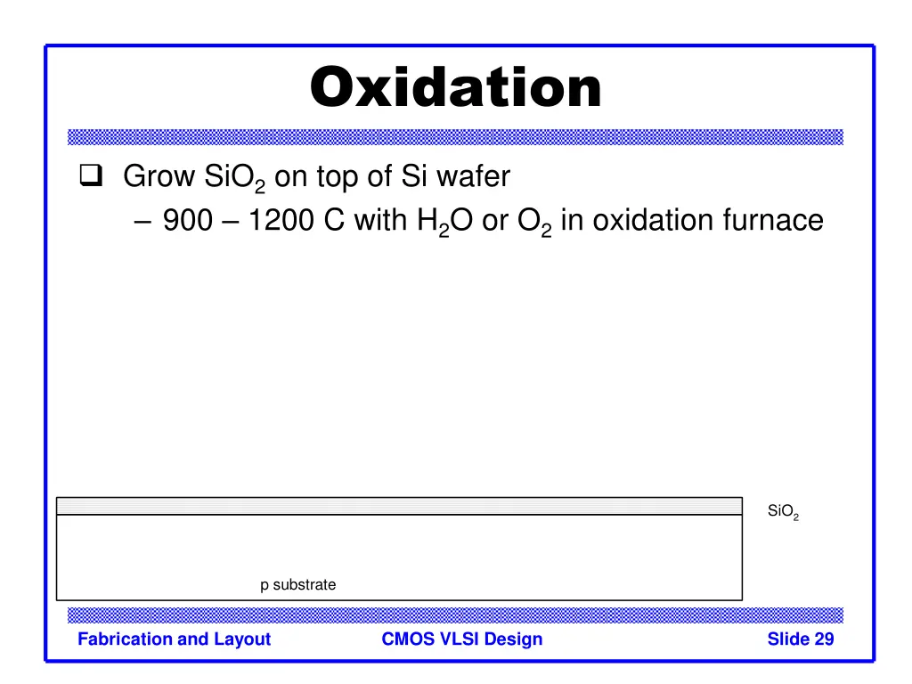 oxidation