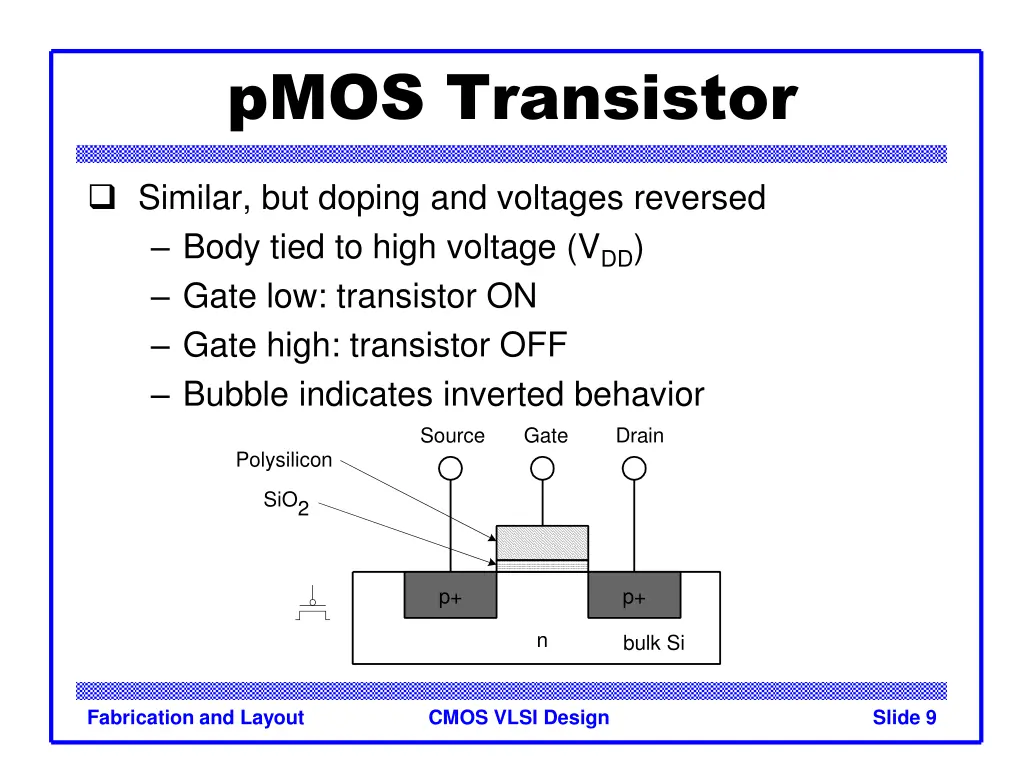 pmos transistor