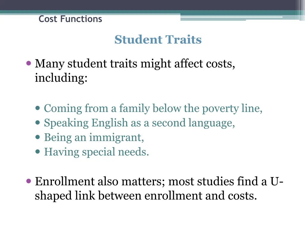 cost functions 19