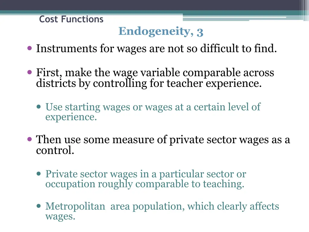cost functions 24