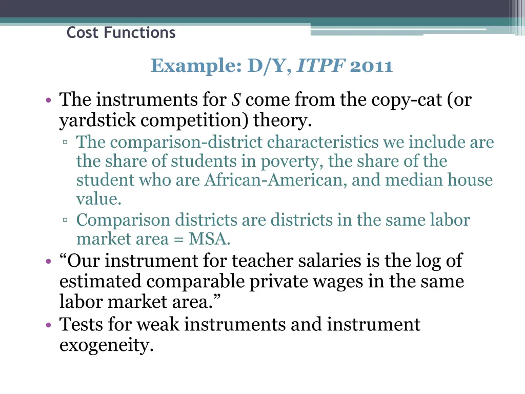 cost functions 26