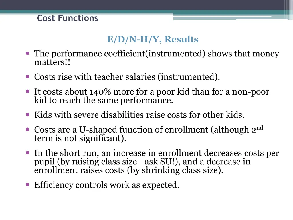 cost functions 31