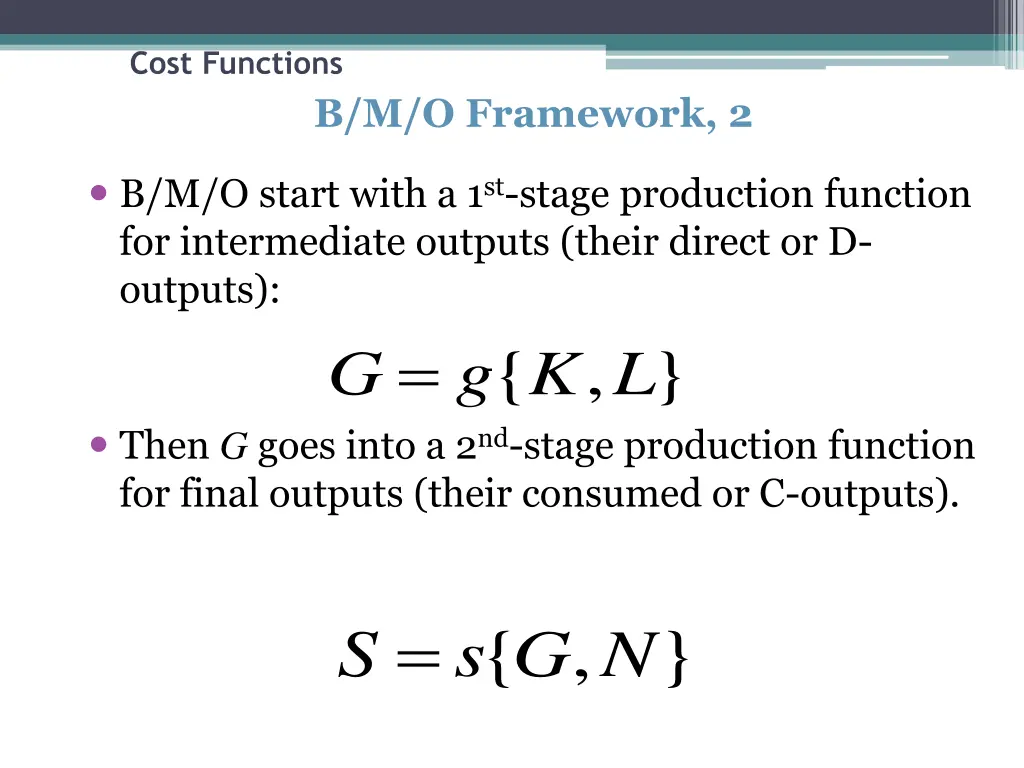 cost functions 8