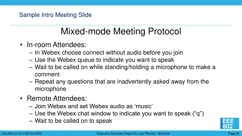 sample intro meeting slide