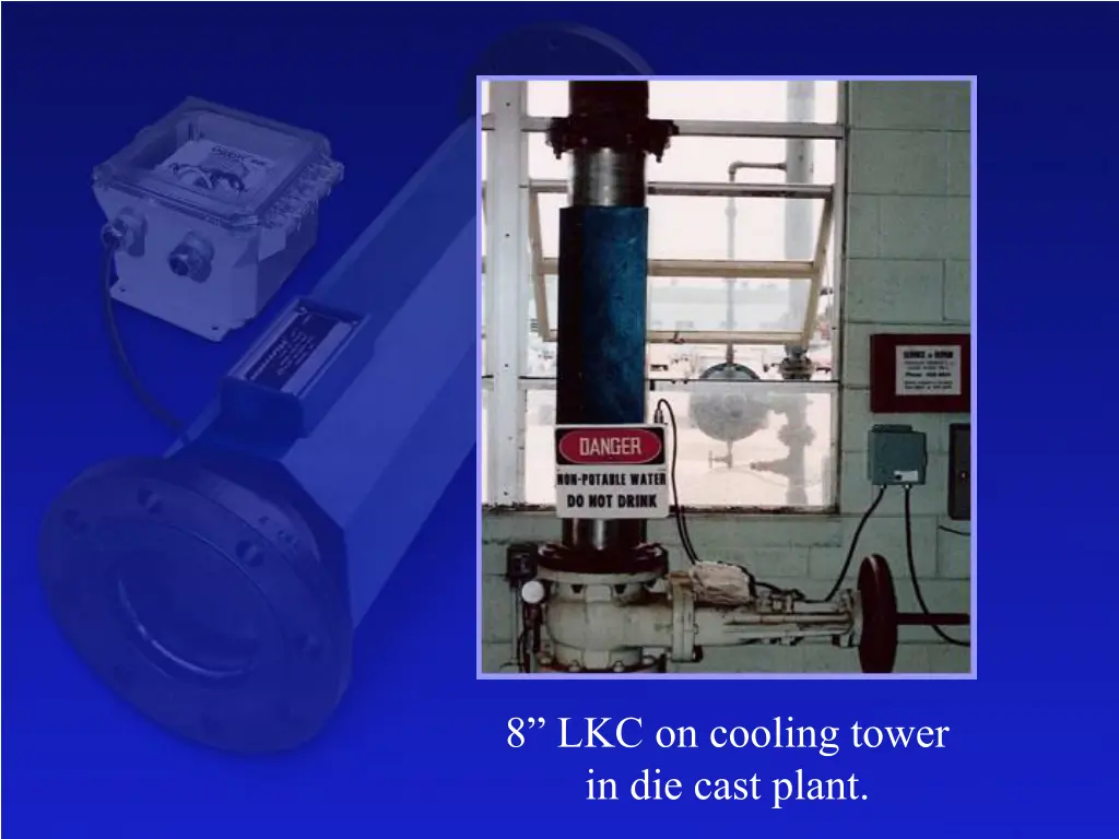 8 lkc on cooling tower in die cast plant