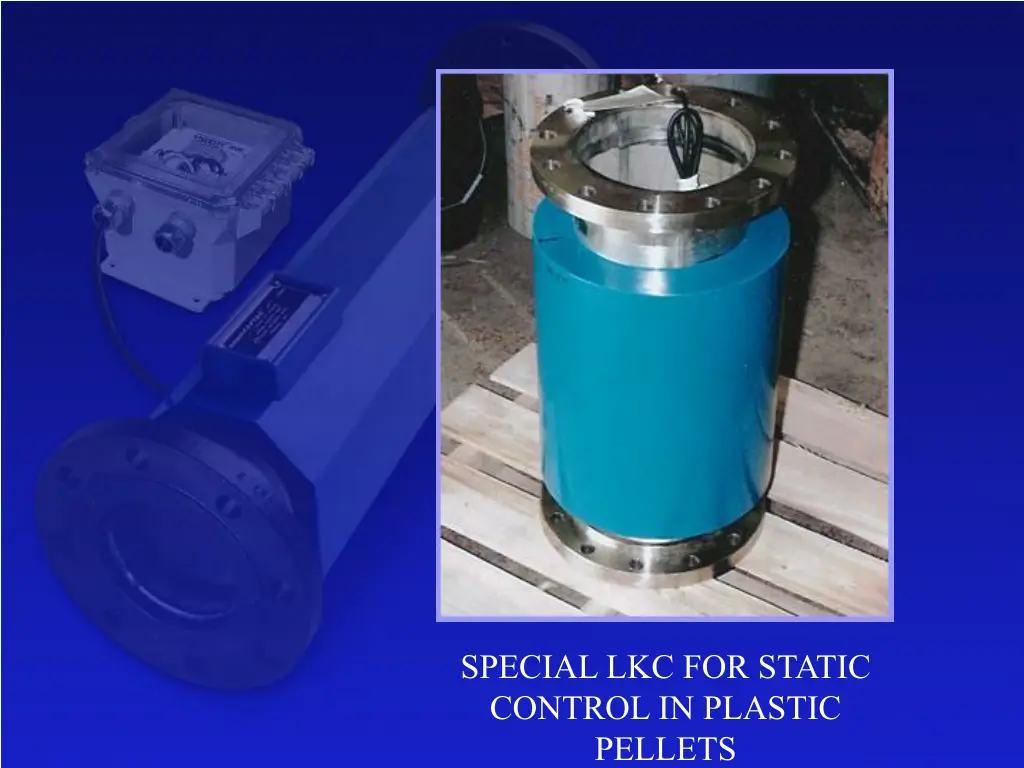 special lkc for static control in plastic pellets