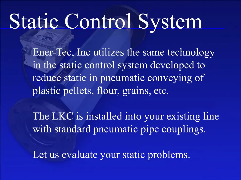 static control system