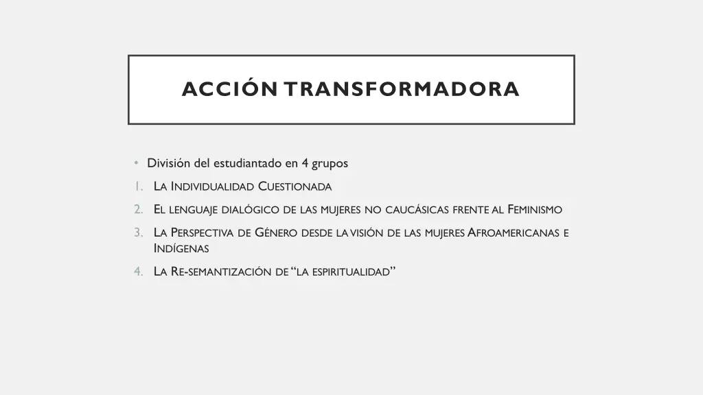 acci n transformadora