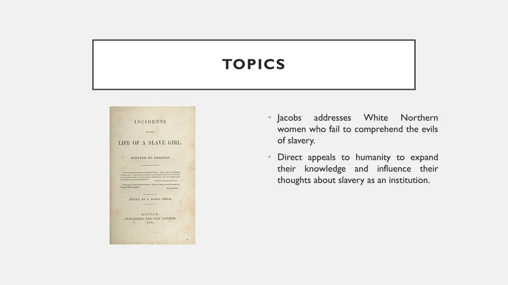 topics