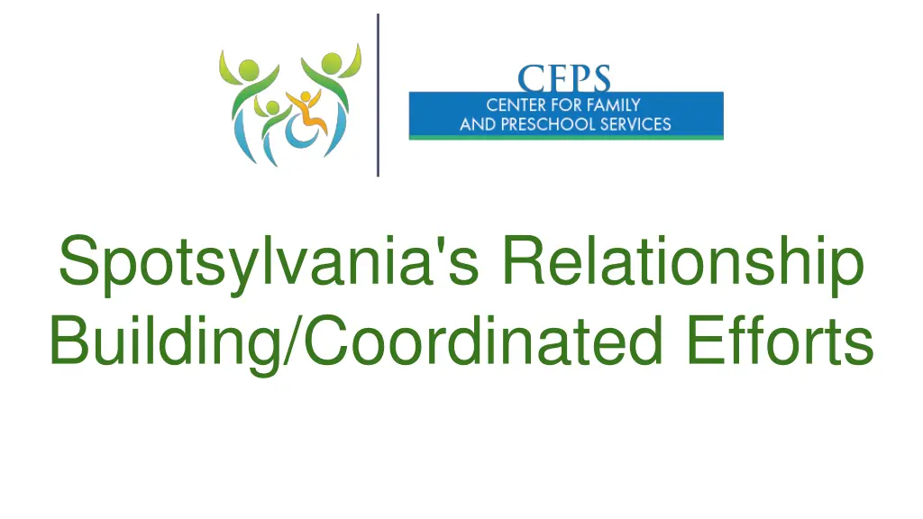 spotsylvania s relationship building coordinated