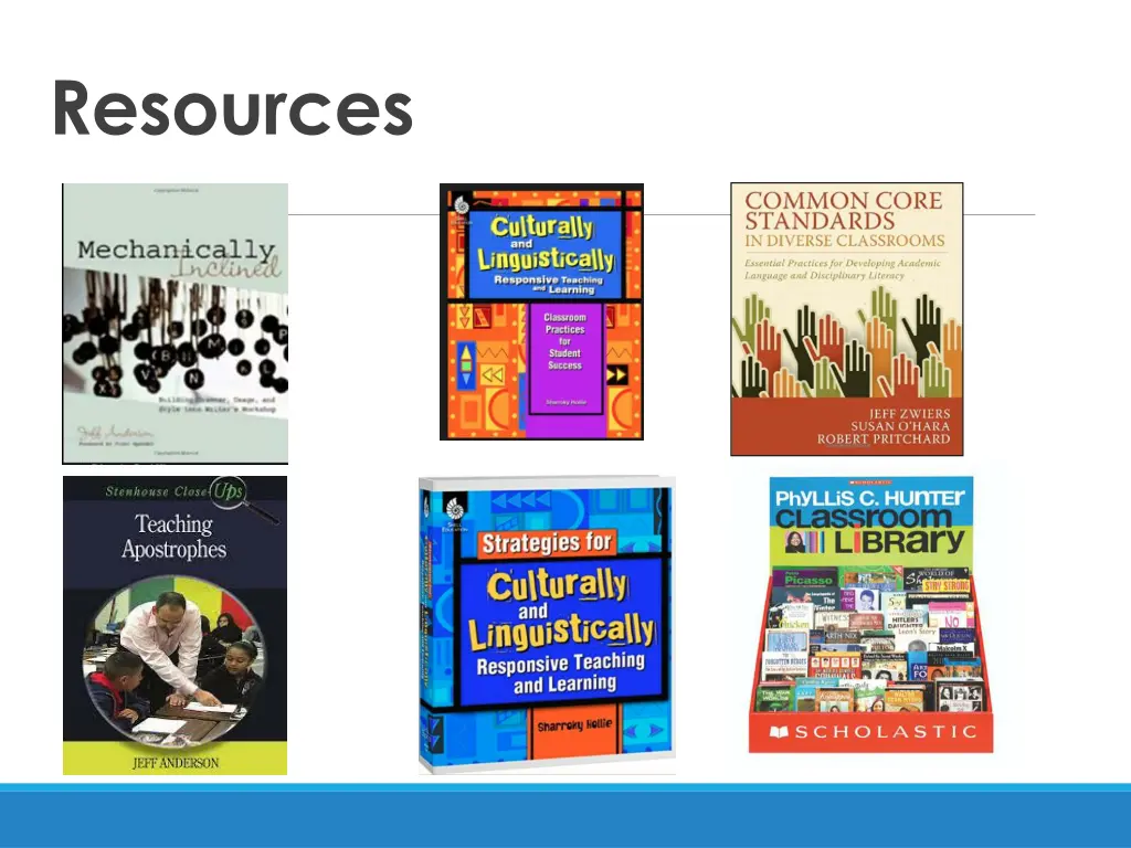 resources