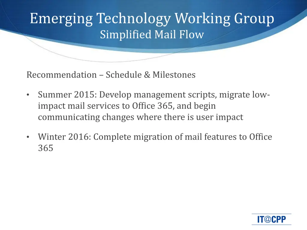 emerging technology working group simplified mail 5