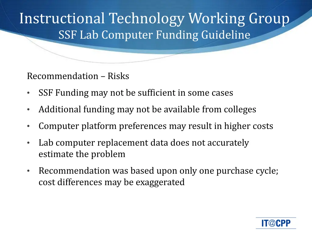instructional technology working group 4