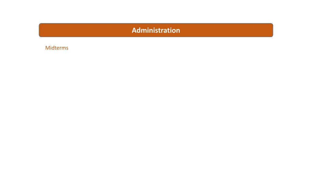 administration