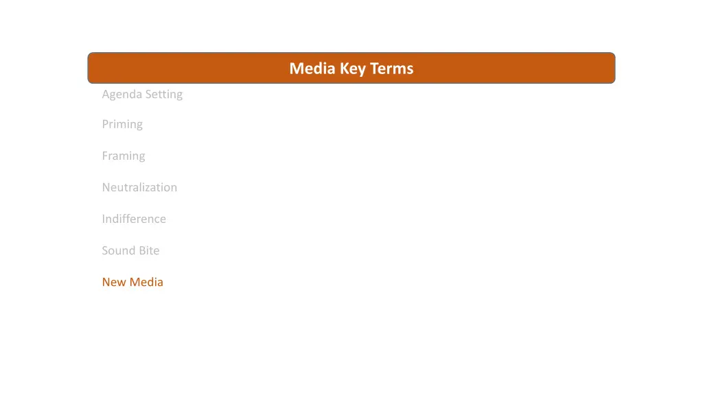 media key terms 6