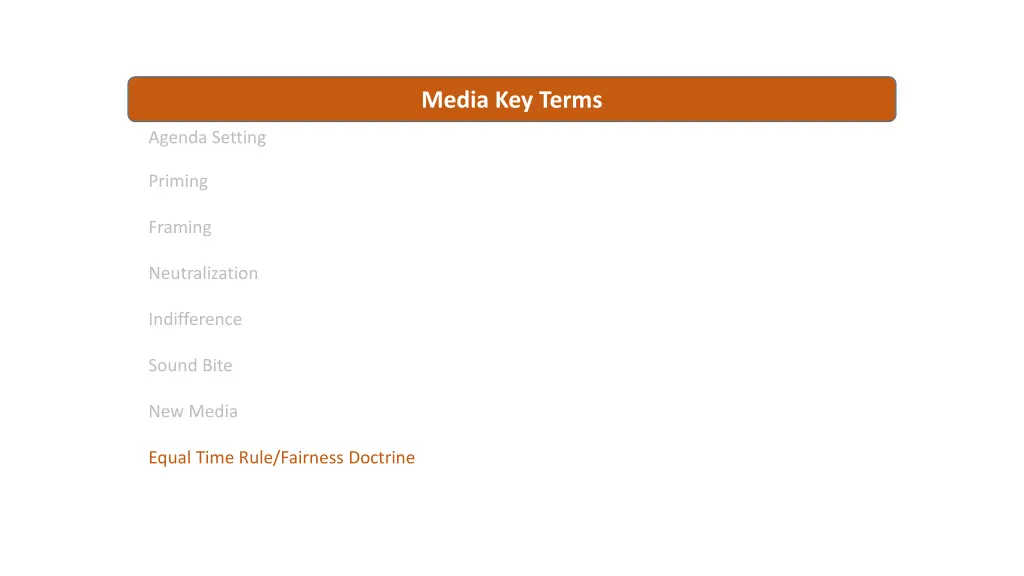 media key terms 7