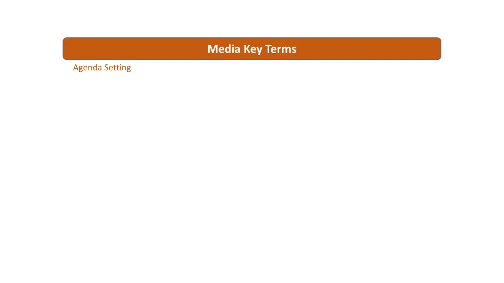 media key terms