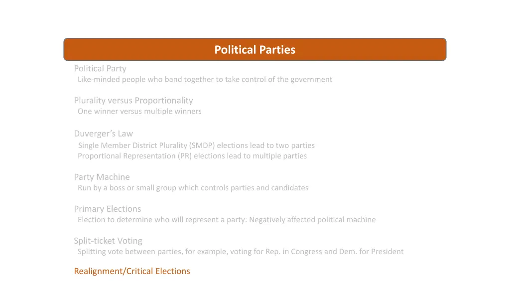 political parties 12