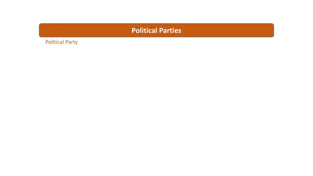 political parties