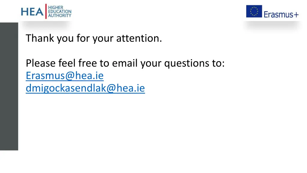 thank you for your attention